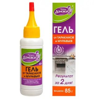Домовой Прошка гель от тараканов и муравьев (туба), 85 г