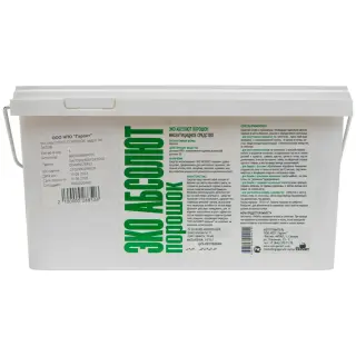 Абсолют ЭКО порошок от клопов, тараканов, блох, муравьев (ведро), 3 кг