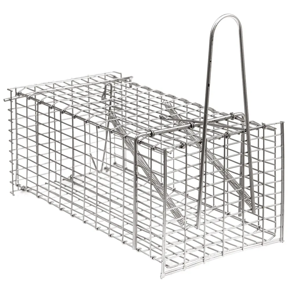 Mr.Mouse (Мистер Маус) Живоловка крысиная клетка (сетка металлическая) (300x160x130), 1 шт