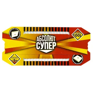 Абсолют Супер клеевая ловушка от тараканов и муравьев, 1 шт