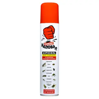 Наповал аэрозоль от клопов, тараканов, блох, муравьев, 200 мл