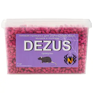Dezus (Дезус) приманка от грызунов, крыс и мышей (гранулы), 1 кг