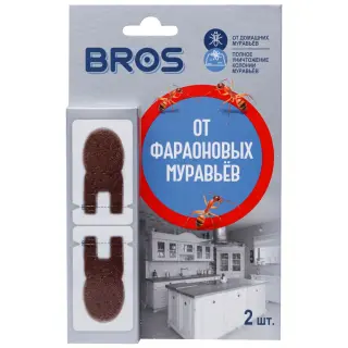 Bros (Брос) приманка от фараоновых муравьев, 2 шт