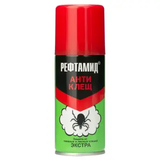Рефтамид Экстра Антиклещ аэрозоль от клещей, 100 мл