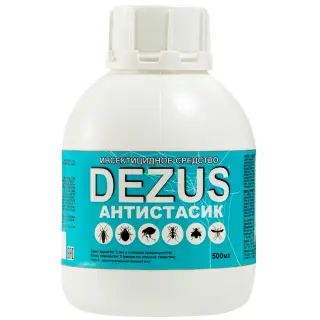Dezus (Дезус) Антистасик средство от клопов, тараканов, блох, муравьев, мух, комаров, 500 мл