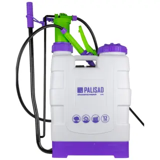 Palisad (Палисад) опрыскиватель ранцевый с насосом и шлангом, 12 л
