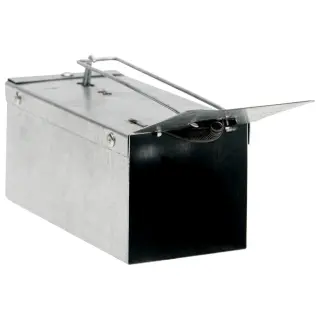 Живоловка мышиная с фиксацией приманки на крючок (металлическая) (135x60x65), 1 шт