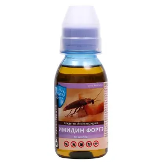 Имидин Фортэ средство от клопов, тараканов, блох, муравьев, комаров, мух, чешуйниц, 100 мл