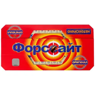 Форсайт (Форссайт) клеевая ловушка от тараканов с таблеткой приманкой, 1 шт