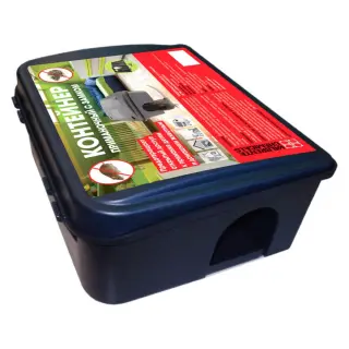 Valbrenta Chemicals контейнер приманочный для раскладки приманки с замком (180x90x230), 1 шт