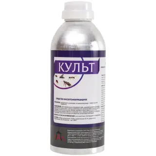 Культ средство от клопов, тараканов, блох, муравьев, 1 л