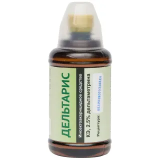 Дельтарис средство от клопов, тараканов, блох, муравьев, комаров, мух (без резкого запаха), 500 мл