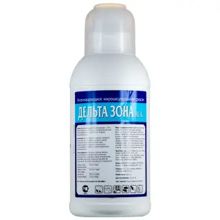 Дельта Зона средство от клопов, тараканов, блох, муравьев, комаров, мух, 1 л