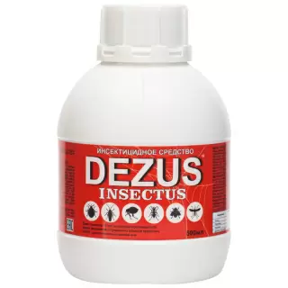 Dezus (Дезус) Insectus средство от клопов, тараканов, блох, муравьев, 500 мл