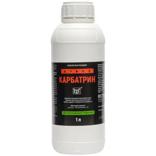 Карбатрин средство от клопов, тараканов, блох, муравьев, 1 л