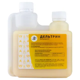 Дельтрин средство от клопов, тараканов, блох, муравьев, мух, комаров, 500 мл