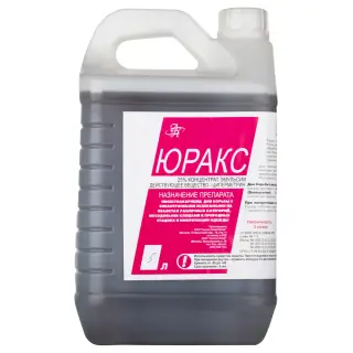 Юракс средство от клопов, тараканов, блох, муравьев, мух, комаров, иксодовых клещей, 5 л