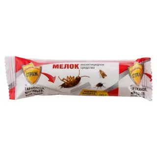 Бдительный Страж мелок от клопов, тараканов, блох, муравьев, мух, моли, 20 г