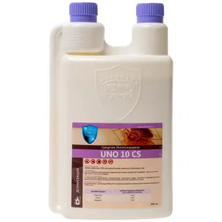 УНО (UNO) 10 CS средство от клопов, тараканов, блох, муравьев, комаров, мух, 1 л