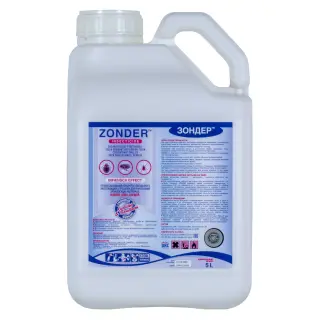Zonder Blue (Зондер) средство от клопов, тараканов, блох, муравьев (ПЭТ), 5 л