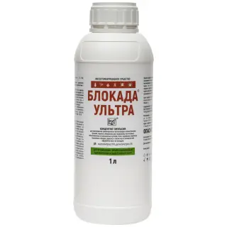 Блокада Ультра средство от клопов, тараканов, блох, муравьев, 1 л