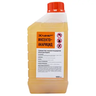 Эсланадез Инсектоакарицид средство от клопов, тараканов, блох, муравьев, комаров, мух, 1 л