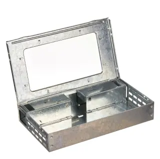 Живоловка мышеловка (металлическая) (260x155x55), 1 шт