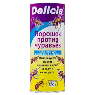 Delicia (Делиция) порошок от муравьев, 300 г