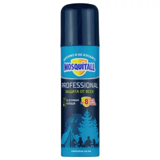 Mosquitall (Москитол) Professional аэрозоль от клещей, комаров, москитов, 150 мл