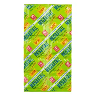 Mosquitall (Москитол) Универсальная защита пластины от комаров, 10 шт