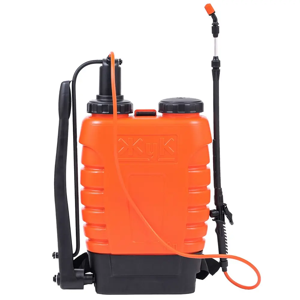 ЖУК Классик ОГ-112 опрыскиватель ранцевый с насосом и шлангом, 12 л