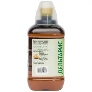 Дельтарис средство от клопов, тараканов, блох, муравьев, комаров, мух (без резкого запаха), 1 л