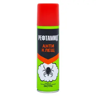 Рефтамид Экстра Антиклещ аэрозоль от клещей, 145 мл