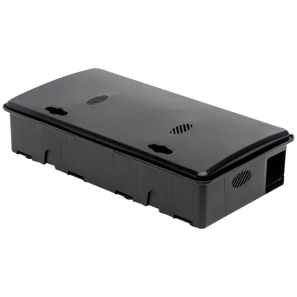 Живоловка EB703F мышиная для отлова мышей с черной крышкой (полуавтомат) (пластиковая) (296х162х74), 1 шт