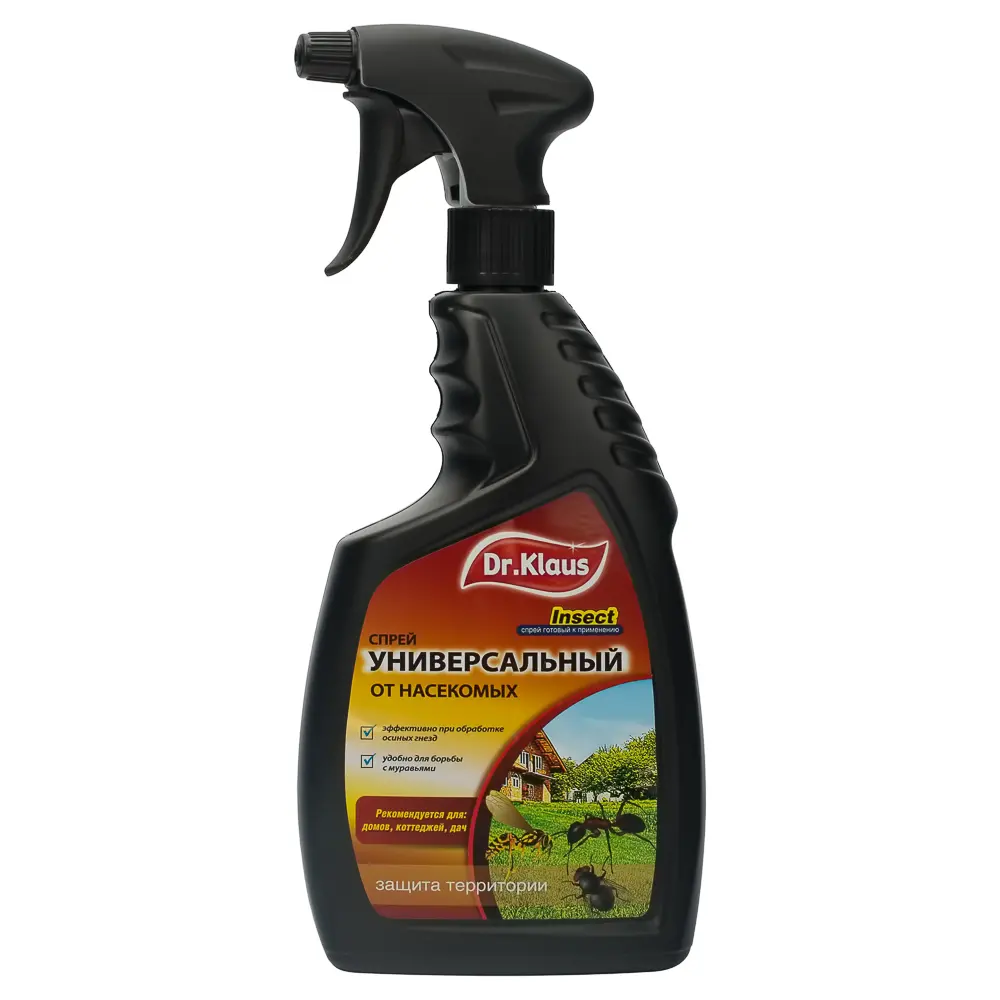 Dr.Klaus (Доктор Клаус) универсальный спрей от всех видов насекомых, 750 мл
