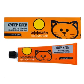 Грызунофф СУПЕР клей от грызунов, крыс и мышей, 135 г