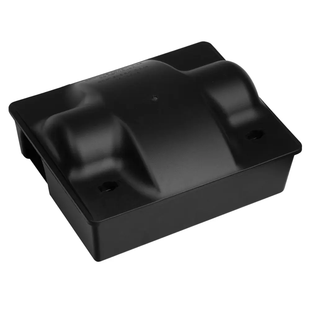 Контейнер пластиковый для раскладки приманки от крыс и мышей с двумя ключами (240x195x105), 1 шт