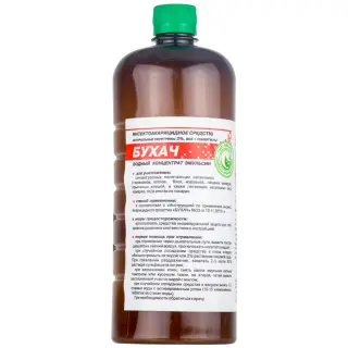 БУХач средство от клопов, тараканов, блох, муравьев, комаров, мух, крысиных клещей, 1 л