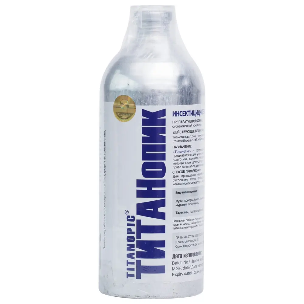 ТИТАНопик средство от клопов, тараканов, блох, муравьев, комаров, мух, чешуйниц, 1 л