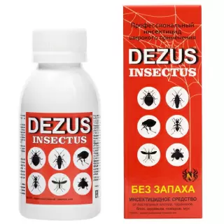 Dezus (Дезус) Insectus средство от клопов, тараканов, блох, муравьев, 100 мл