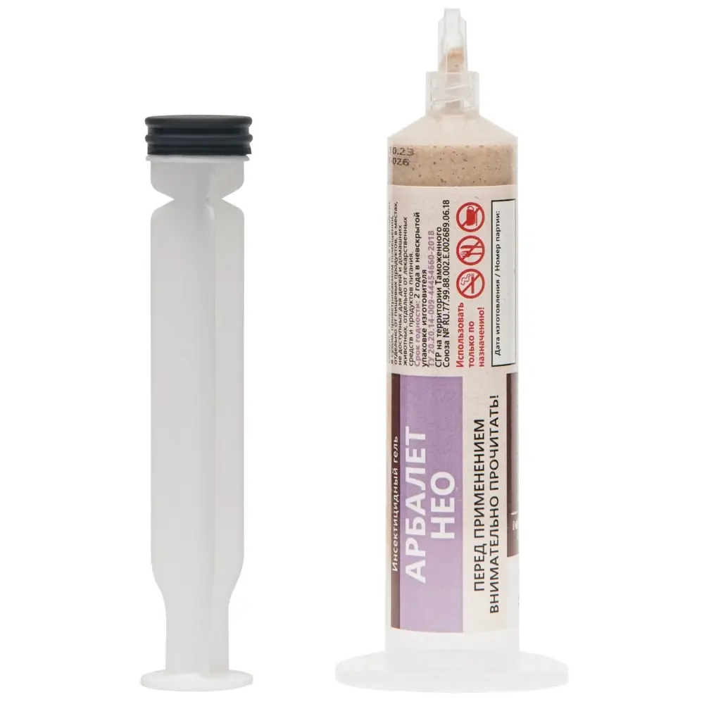 Арбалет НЕО гель от тараканов и муравьев (под пистолет аппликатор), 30 г