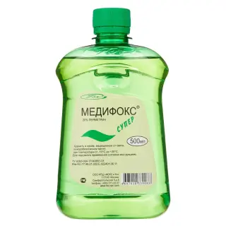 Медифокс Супер средство от платяных, головных, лобковых вшей, чесоточных клещей, 500 мл