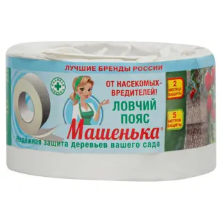 Машенька ловчий пояс для деревьев (липкая лента) 5 м, 1 шт