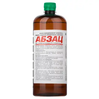 Абзац средство от клопов, тараканов, блох, муравьев, комаров, мух, ос, 1 л
