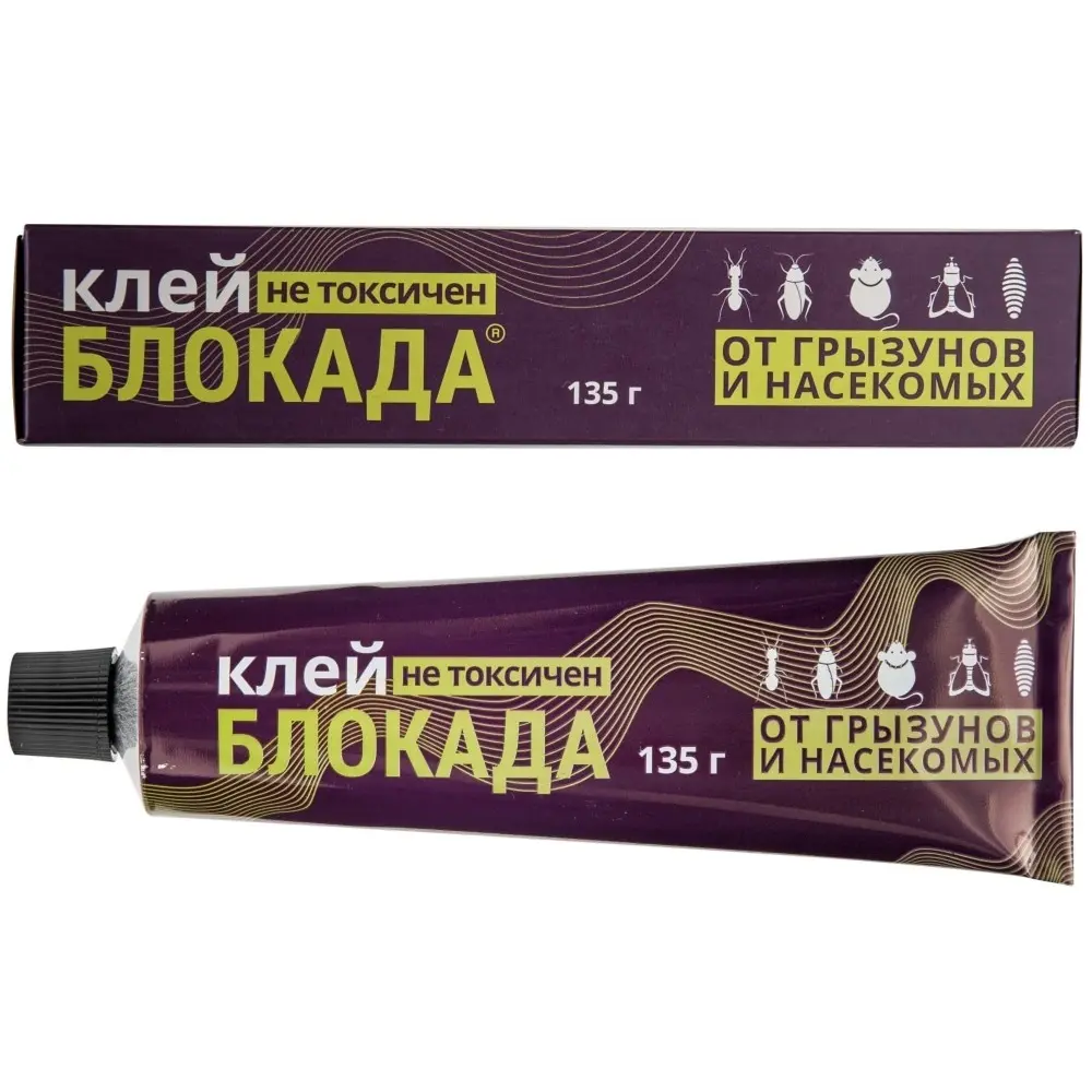 Блокада клей от грызунов, крыс и мышей, 135 г