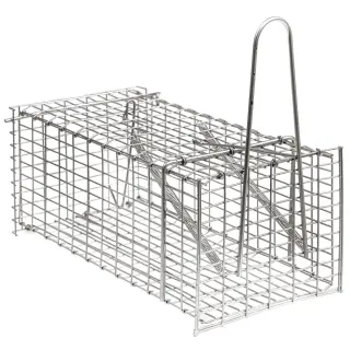 Mr.Mouse (Мистер Маус) Живоловка крысиная клетка (сетка металлическая) (300x160x130), 1 шт