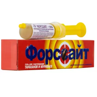 Форсайт (Форссайт) гель от тараканов и муравьев (шприц), 30 г