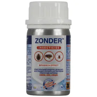 Zonder Blue (Зондер) средство от клопов, тараканов, блох, муравьев, 50 мл