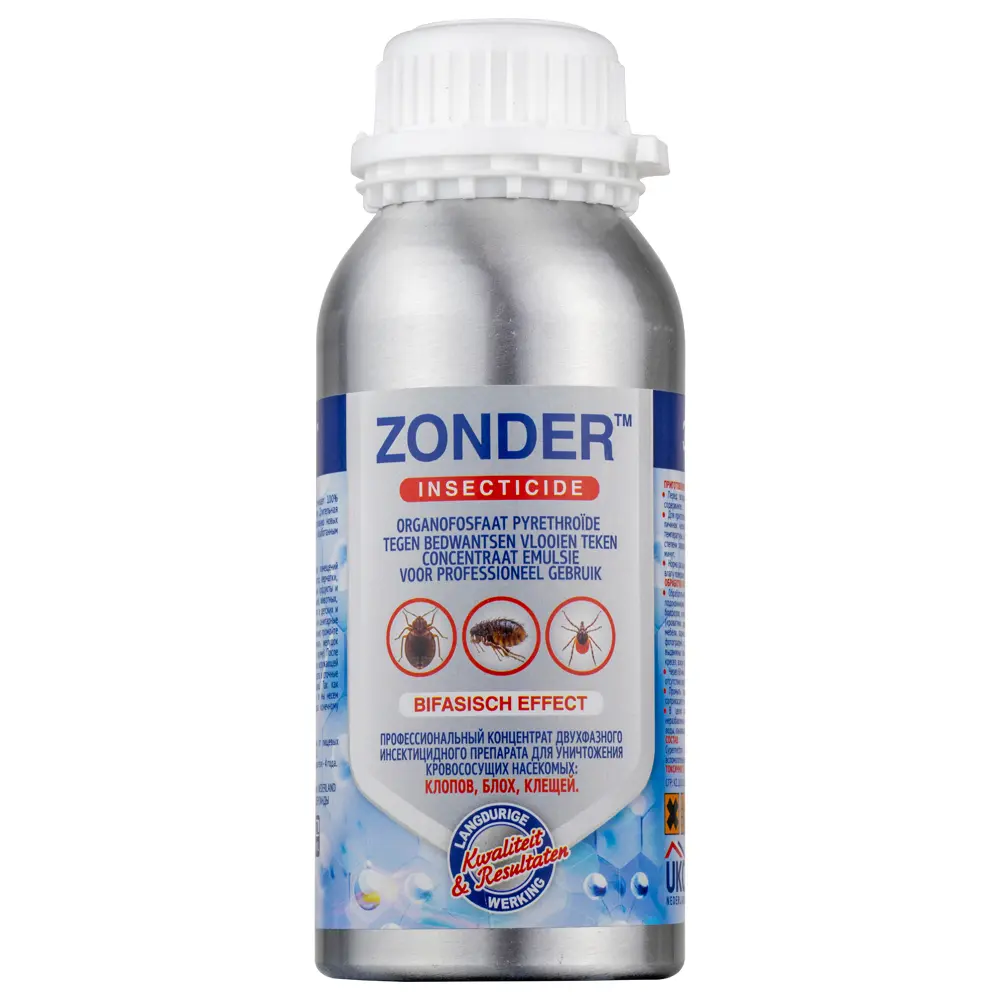 Zonder Blue (Зондер) средство от клопов, тараканов, блох, муравьев, 500 мл