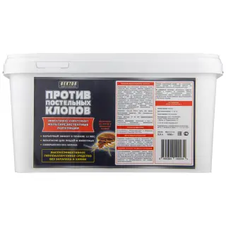 Gektor (Гектор) порошок от постельных клопов, 1 кг